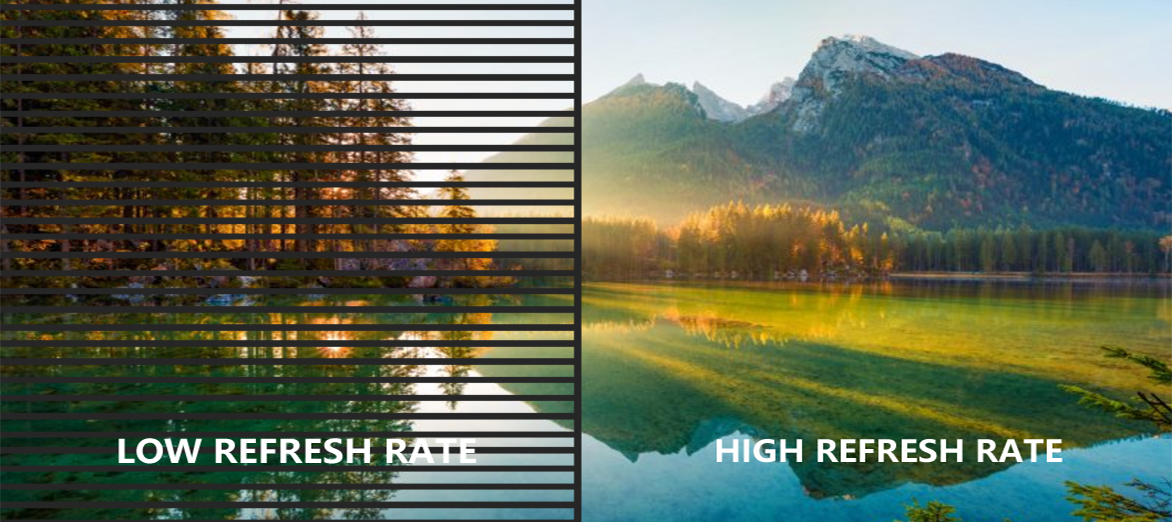 高刷新率 RGB LED 显示屏